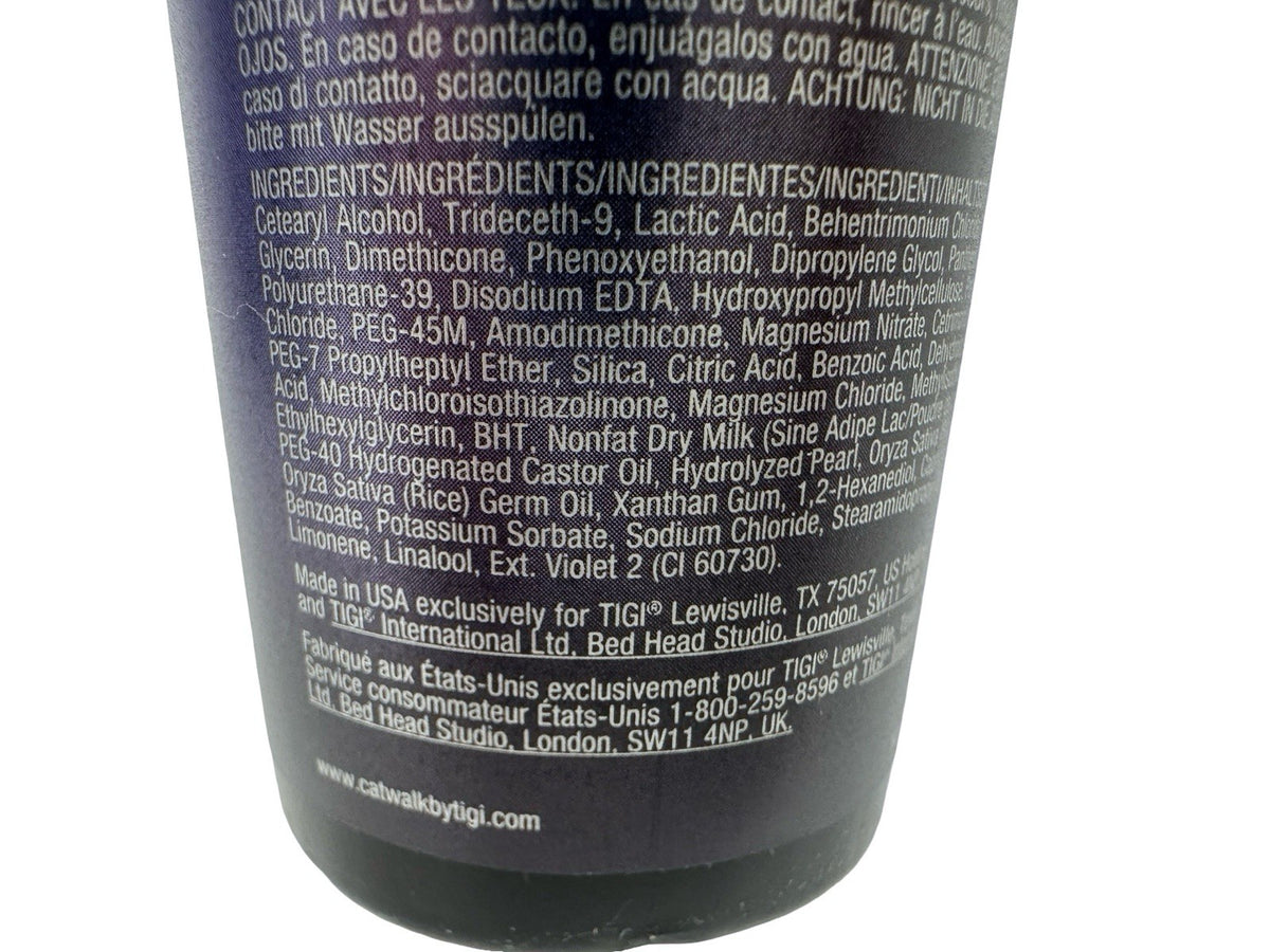 TIGI Catwalk Fashionista Violet Shampoo & Conditioner Set - Lot of 3