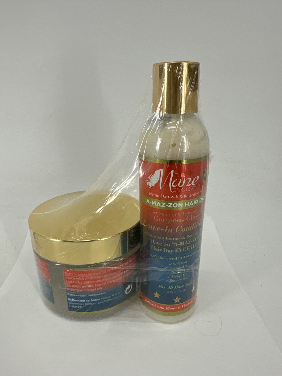 Hair Care Set - Leave-In Conditioner & Styling Gel for Healthy Hair