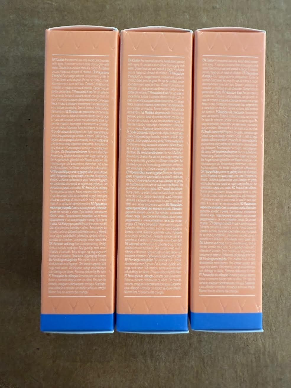 Lip Glowy Balm Grapefruit Set - Hydrating Lip Gloss 0.35 Oz x3