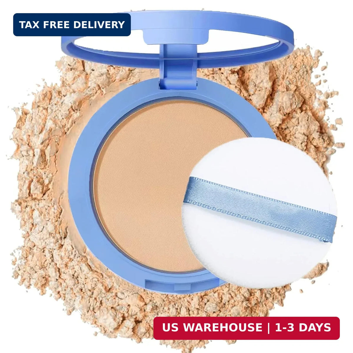 Oil Control Matte Face Powder - Long Lasting Setting Makeup with Shine-Free Finish