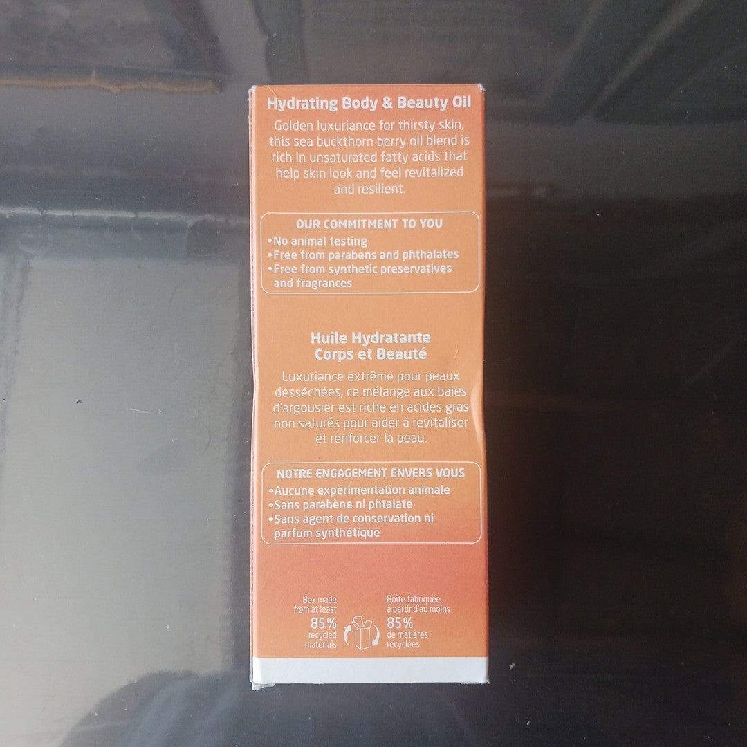 WELEDA Hydrating Body & Beauty Oil Sea Buckthorn Extracts 100 ml 3.4