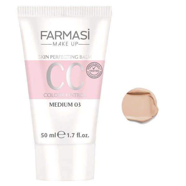 Farmasi CC Color Control Cream Foundation 50ml - All Shades
