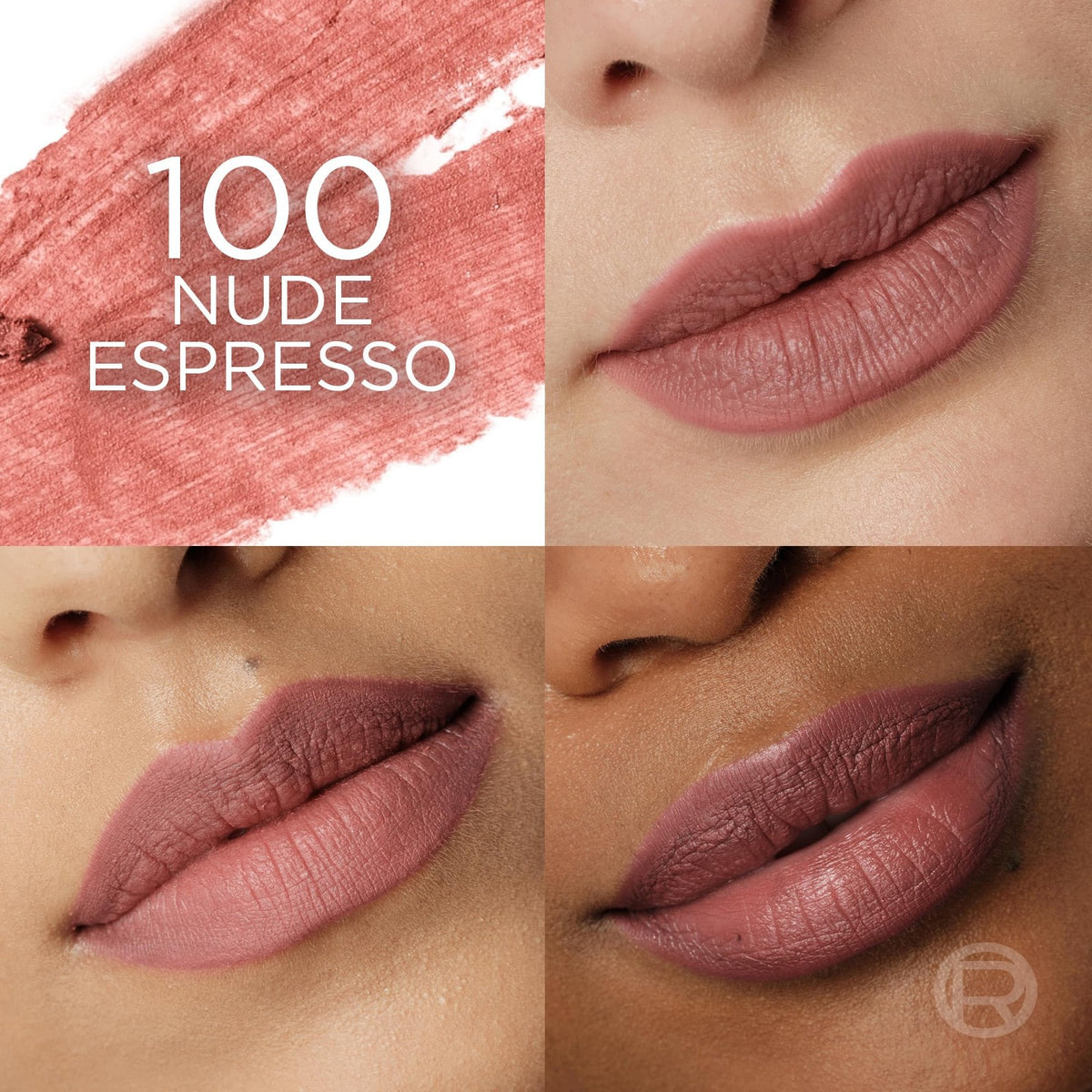 Lip Liner Pencil for Fuller Lips - Nude Espresso 0.21 Oz