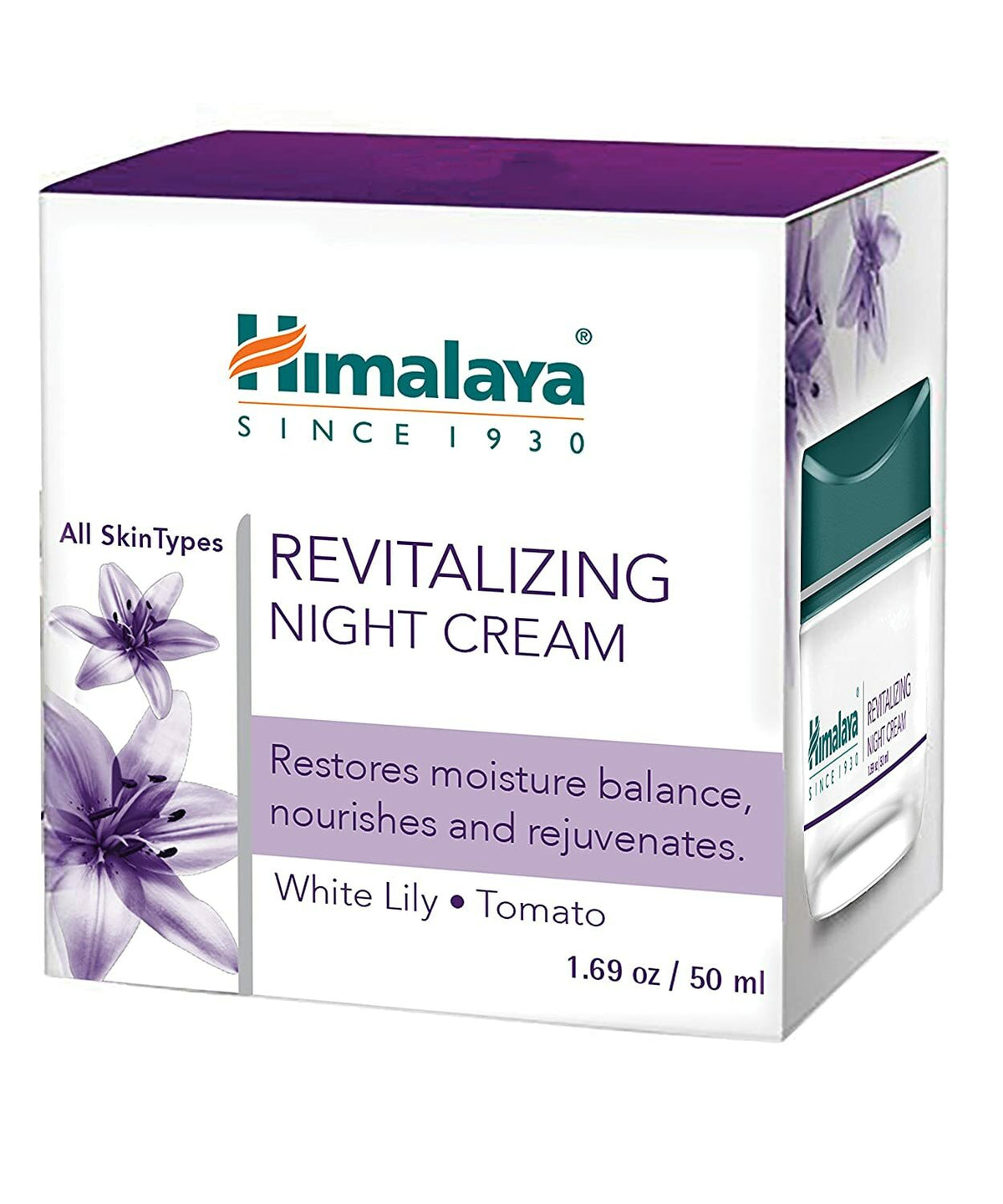 Revitalizing Night Cream for All Skin Types - 50ml Hydrating Skin Renewal