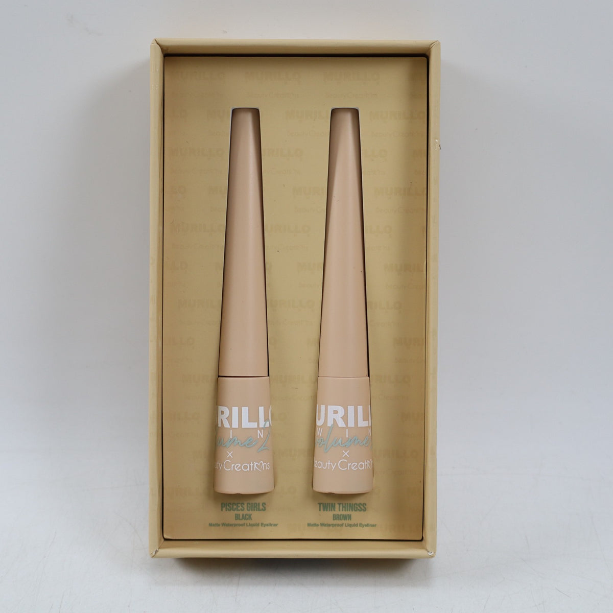Waterproof Eyeliner Duo for Precise Eye Makeup - Murillo Twins Vol. 2