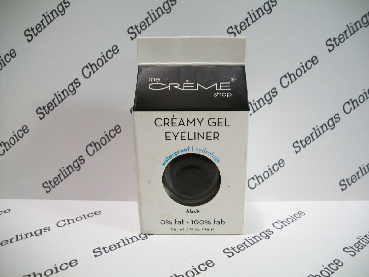 Gel Eyeliner Black Long-Lasting Smudge-Free Makeup