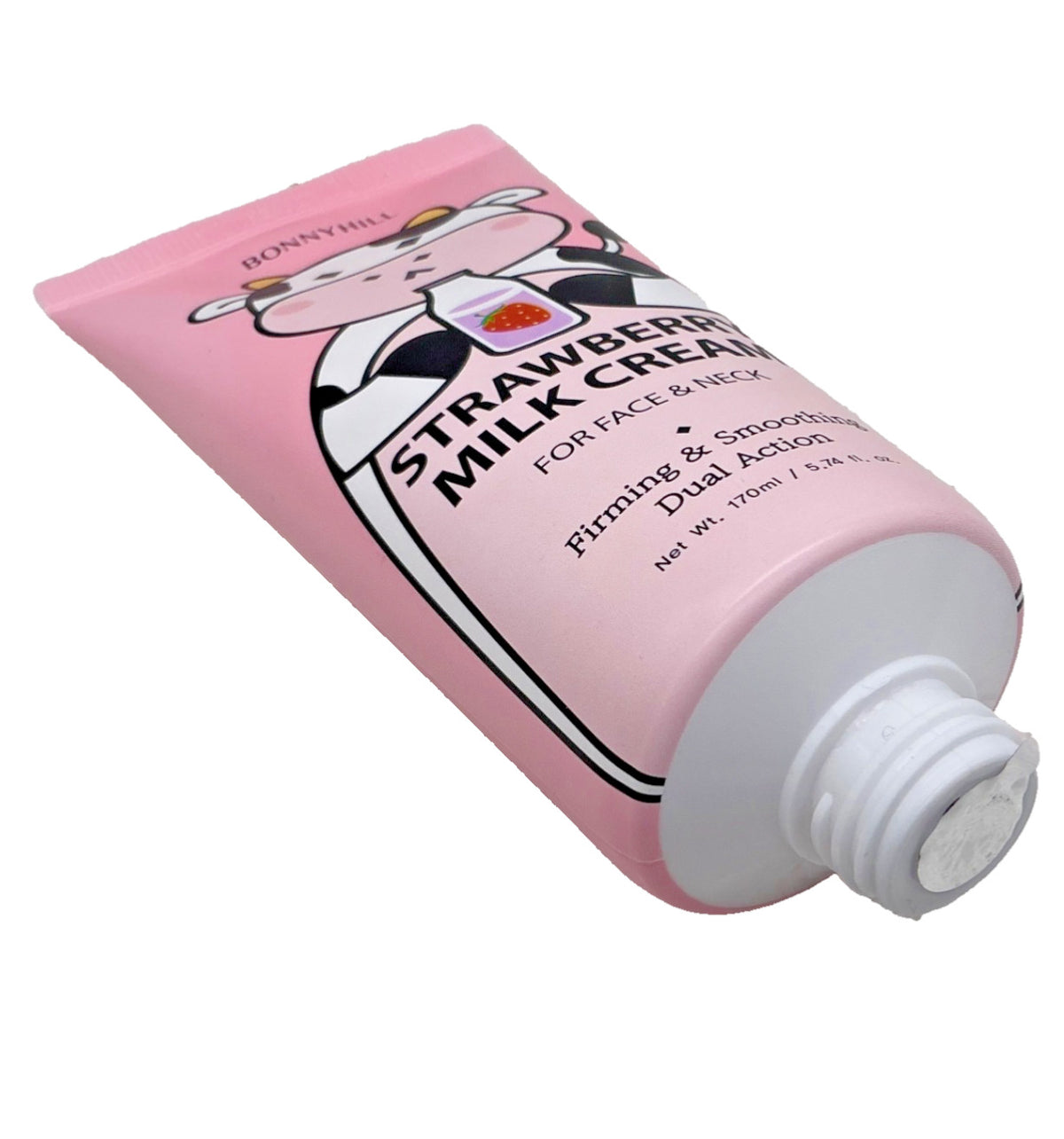 Strawberry Milk Cream for Face & Neck - Korean Skincare
