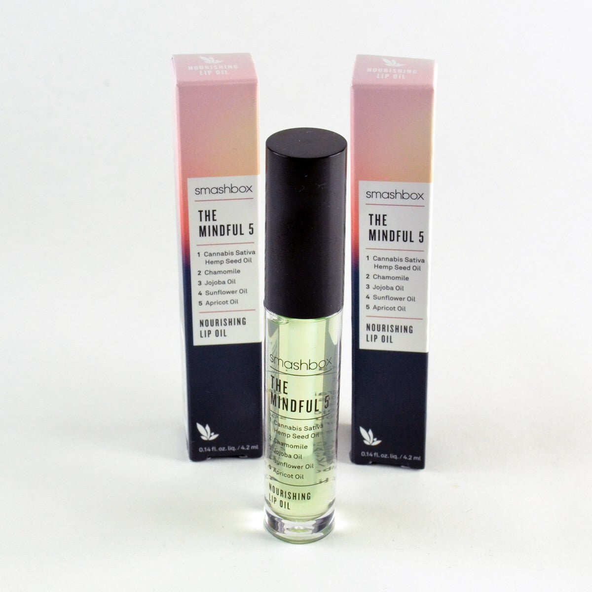 Lip Oil Set - Nourishing Lip Care with 2 Full Size Oils 0.14 Oz Each