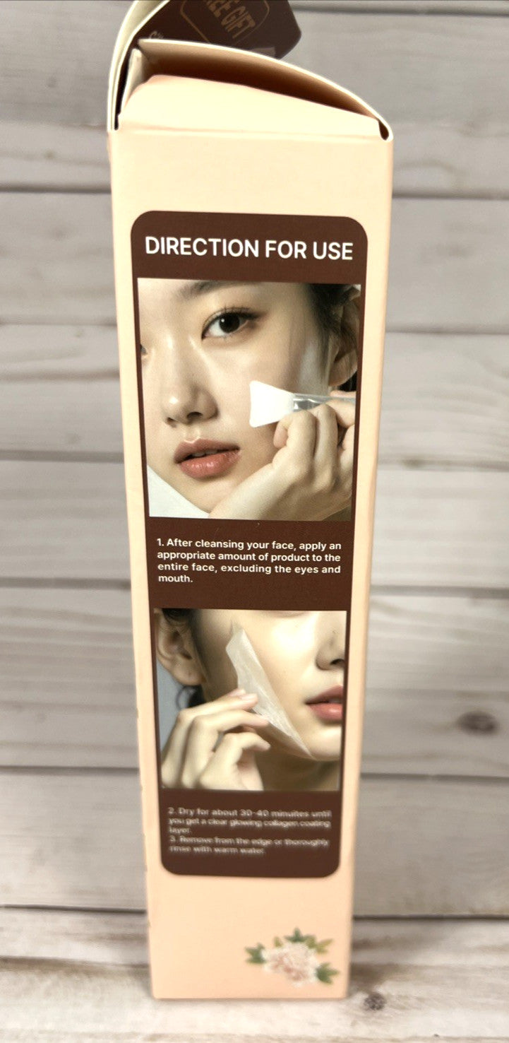 Ginseng Collagen Wrapping Mask with Brush