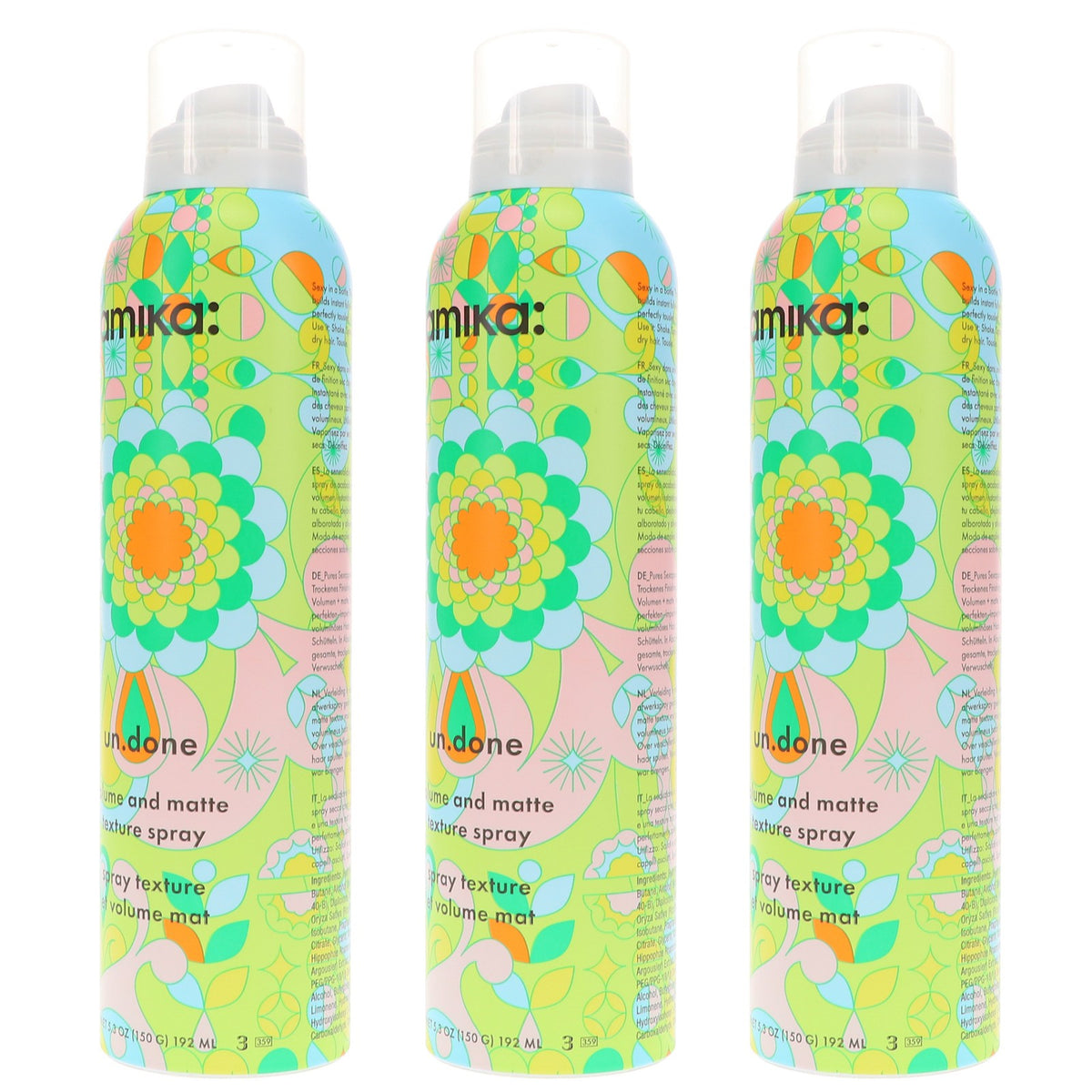 Hair Styling Spray - Volumizing & Matte Texture Hair Spray 5.3 oz 3 Pack