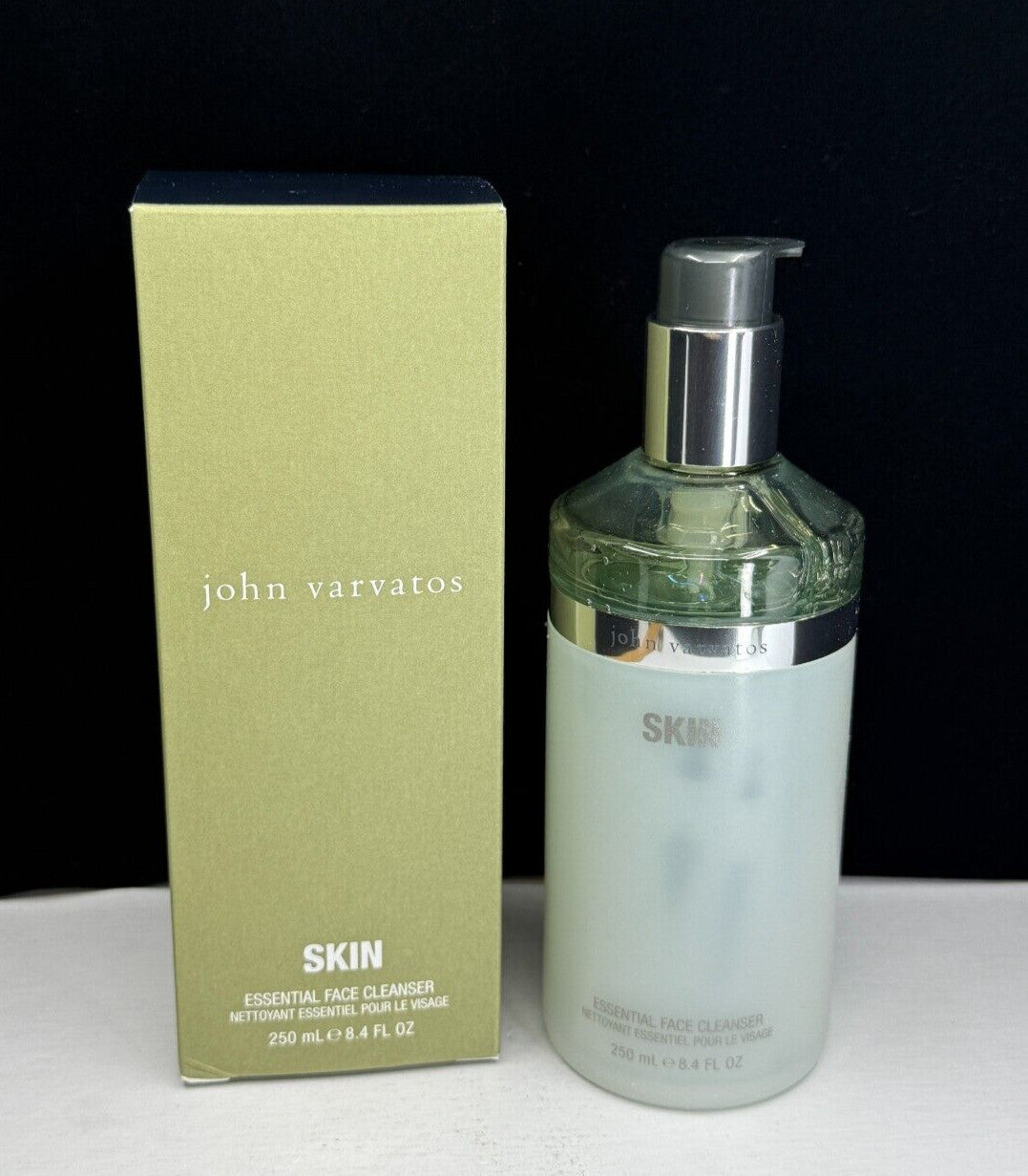 John Varvatos Skin Essential Face Cleanser 8.4 oz - Fresh & Authentic