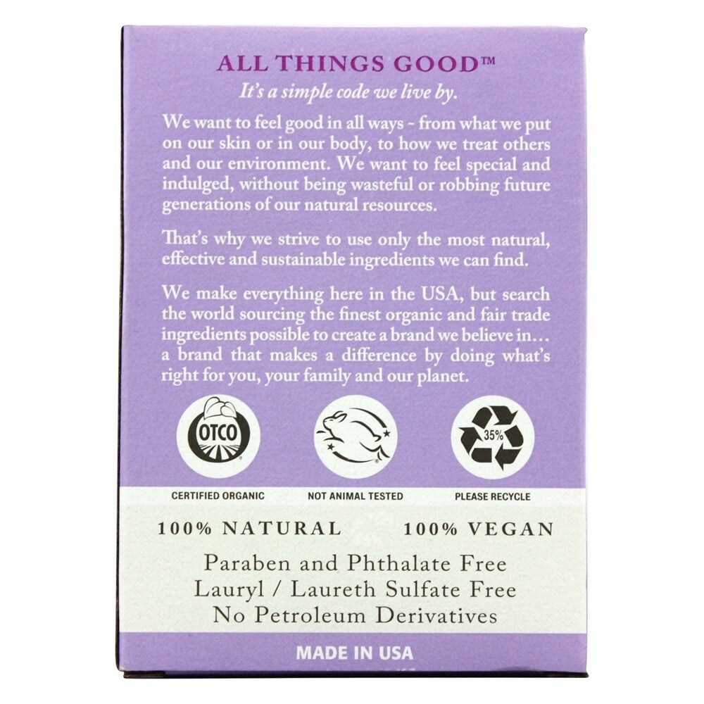Natural Lavender Castile Bar Soap - Moisturizing & Relaxing 5.25oz