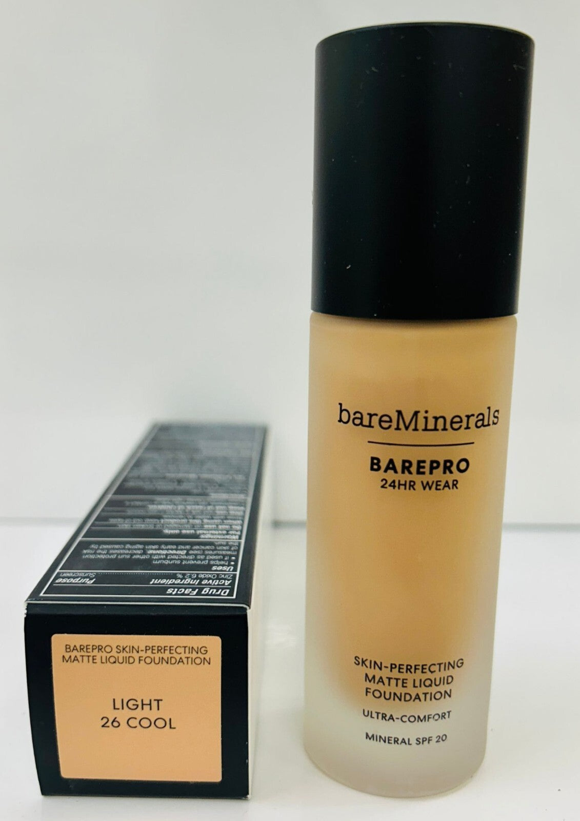 BareMinerals BarePRO 24HR Matte Liquid Foundation - Full Coverage, SPF 20