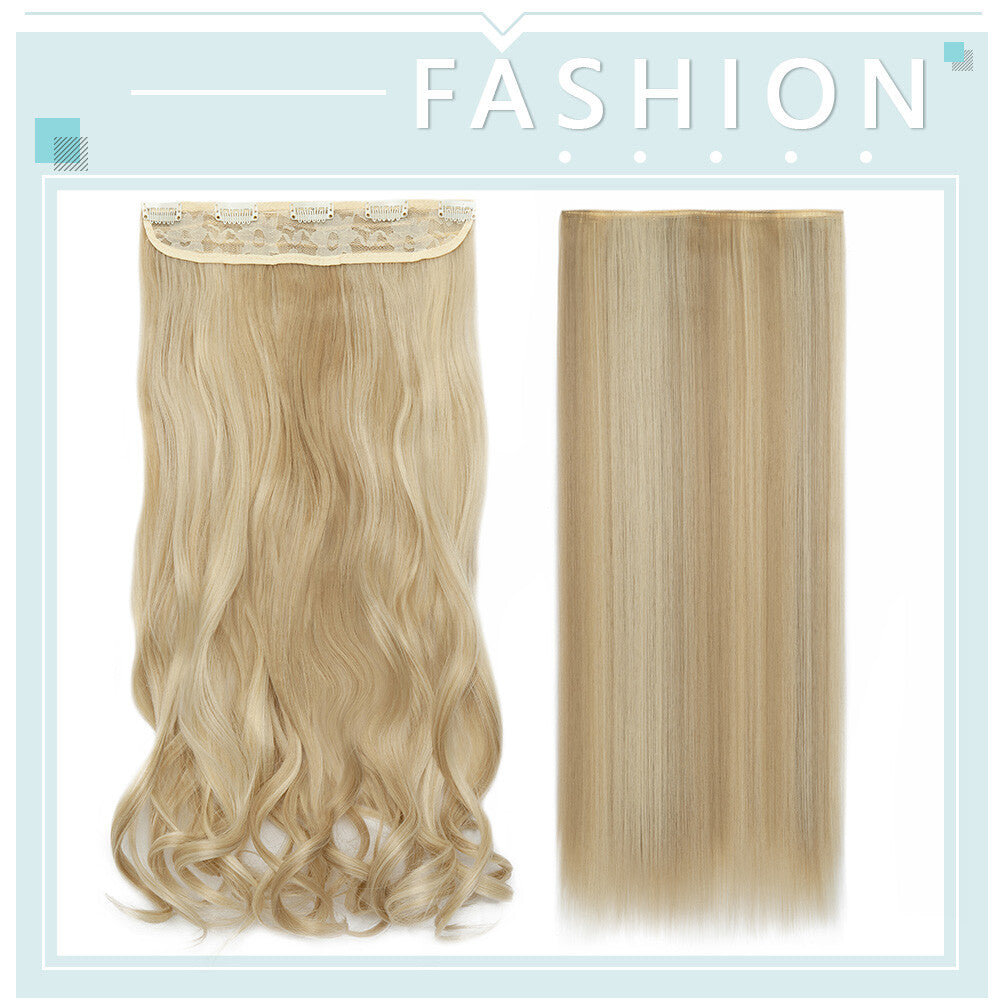 V-Shape & U-Part Clip-In Hair Extensions - Full Head Highlight, Multiple Lengths & Colors