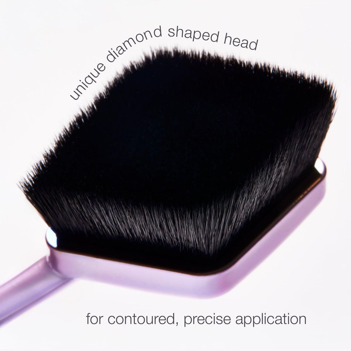 Concealer Brush for Makeup Blending - Diamond-Shaped, Soft, Precise Application