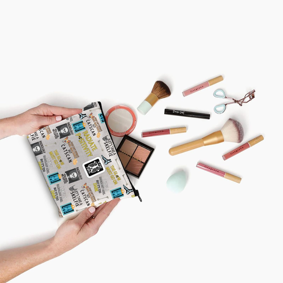 Radiology Tech Cosmetic Bag X-Ray Tech Gift for Future Radiologists