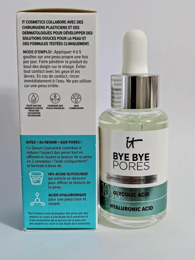 Glycolic Acid Face Serum for Pore Refinement and Brightening - 1oz