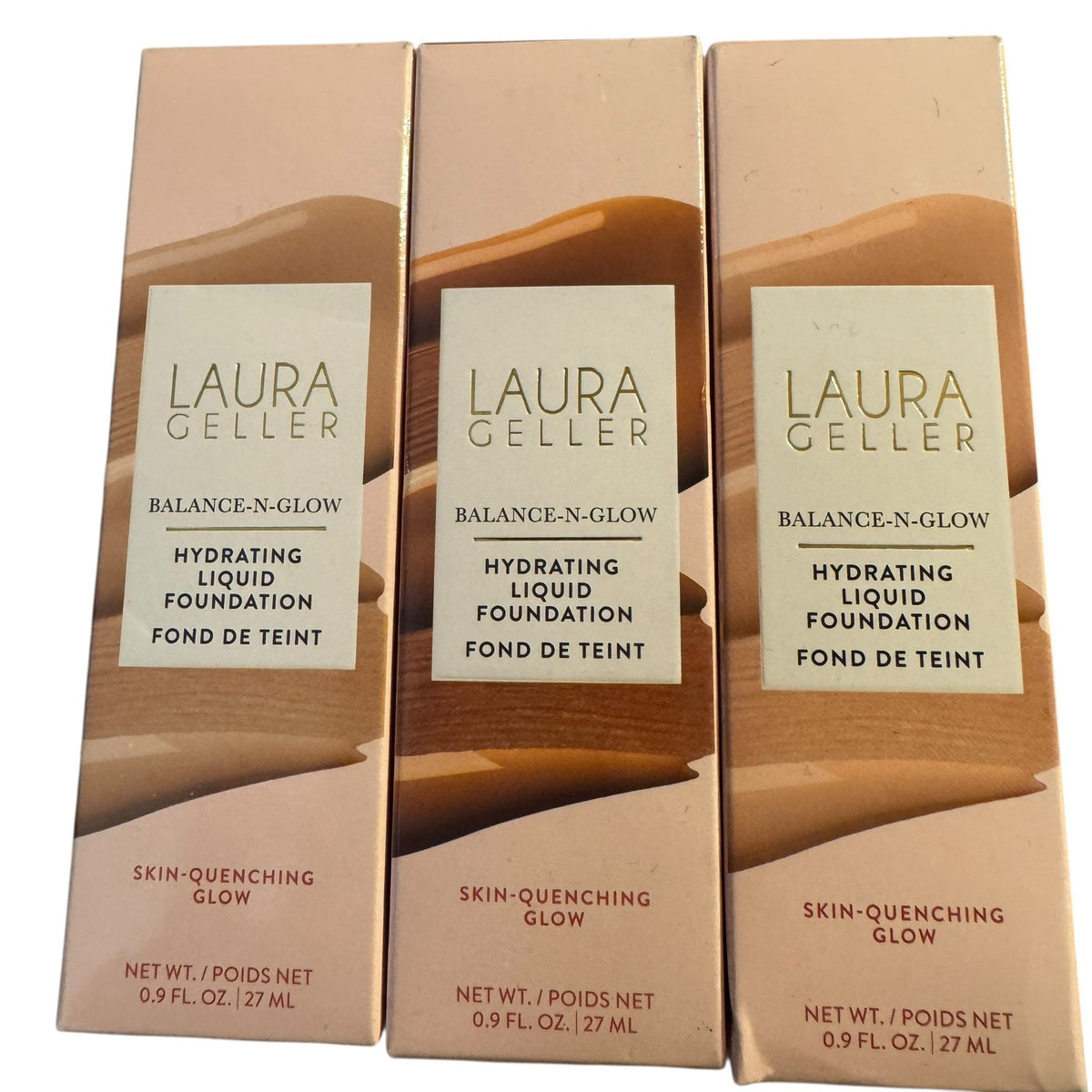Hydrating Liquid Foundation Makeup - Multiple Shades - Light, Medium, Tan