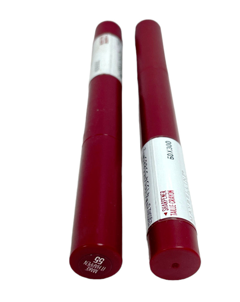 Maybelline Super Stay Ink Crayon Lip Color Set - Assorted Shades, 1.2g