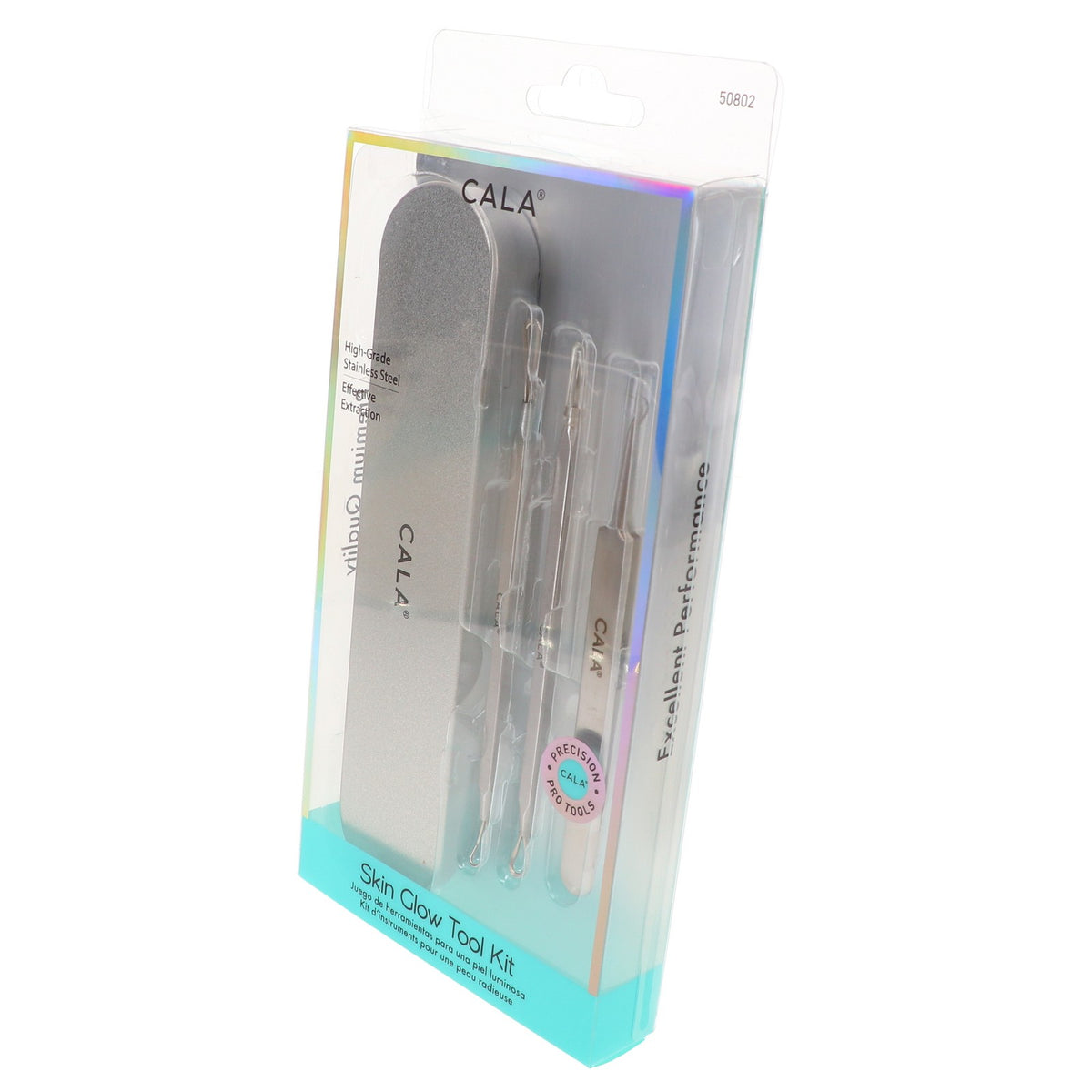 Skin Glow Tool Kit - Acne & Blackhead Extraction Set with 3 Tools