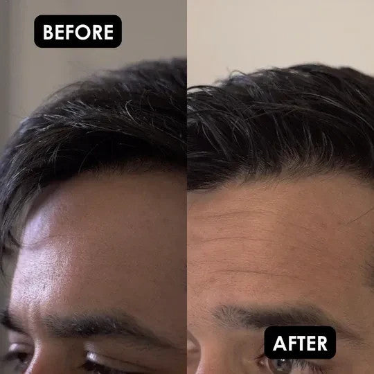 Ultra Strong Hold Hair Gel with Charcoal - Black Radiant, 17.6 Oz