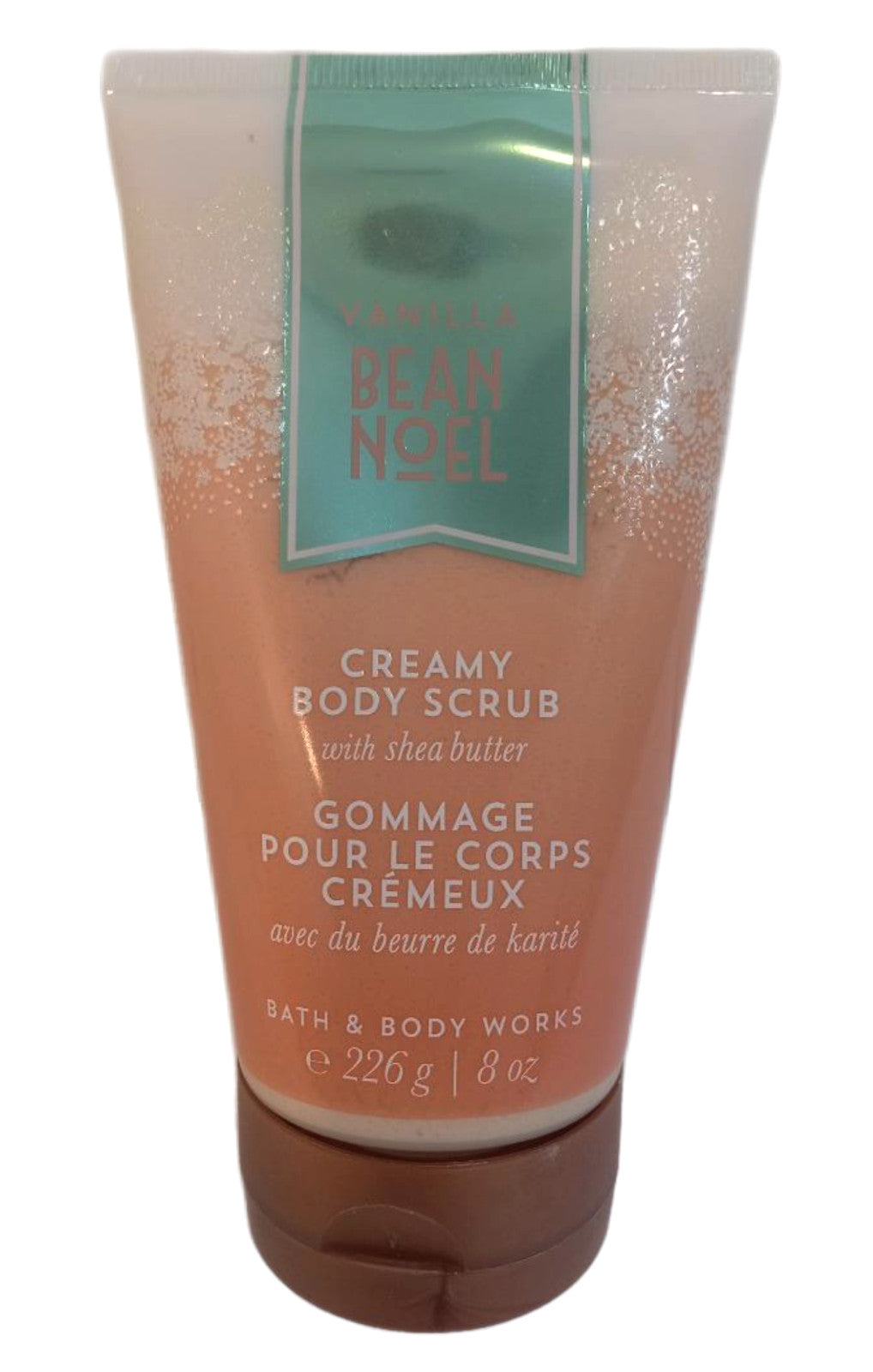 Bath & Body Works Creamy Scrub Vanilla Bean Noel 8 Oz Unboxed