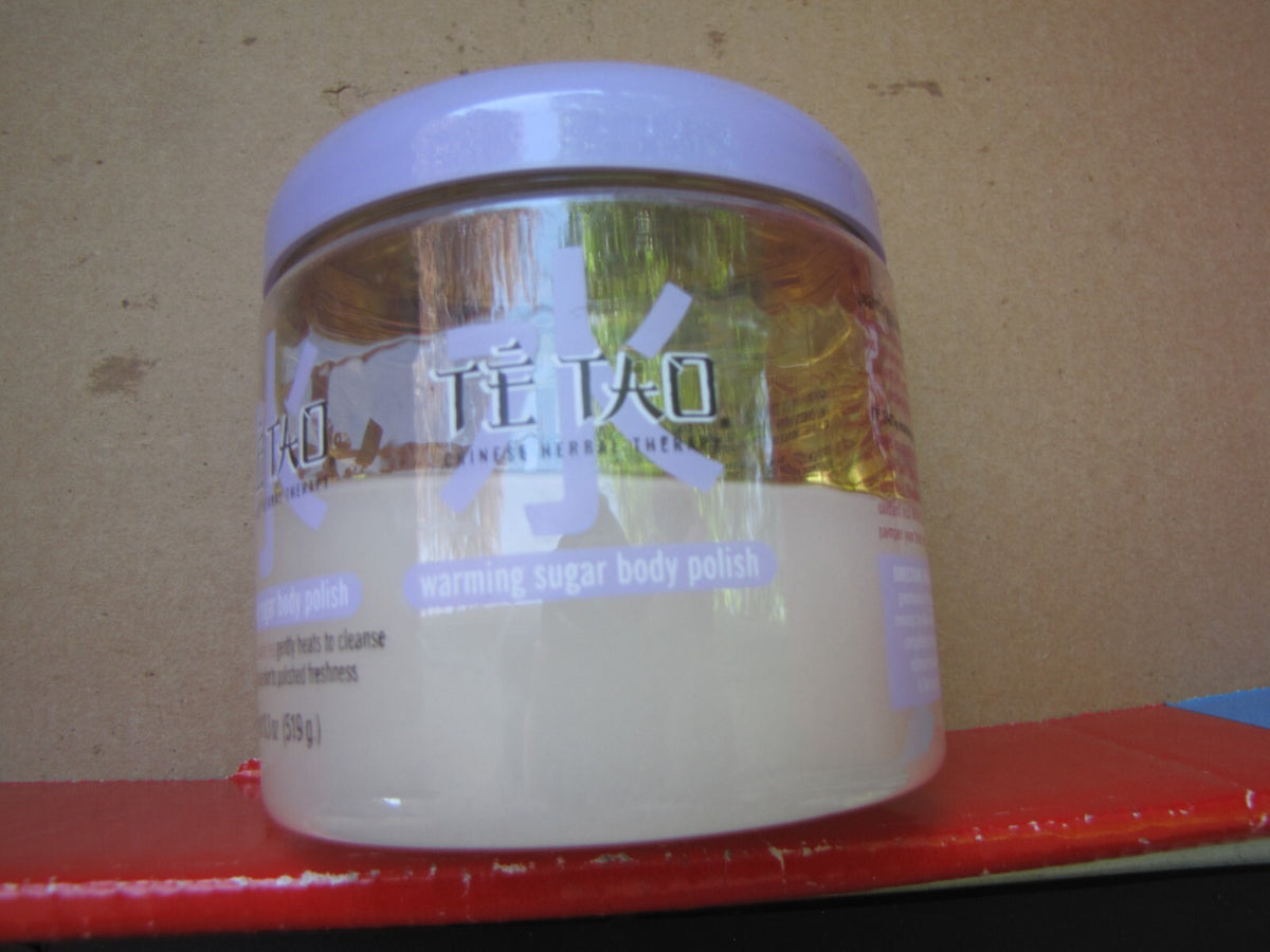TE TAO WARMING SUGAR BODY POLISH 18.3 OZ RARE HTF