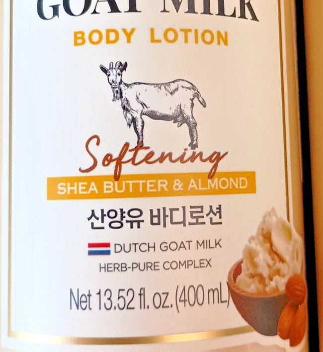 Goat Milk Shea Butter Almond Body Lotion 13.5 oz - 2 Pack