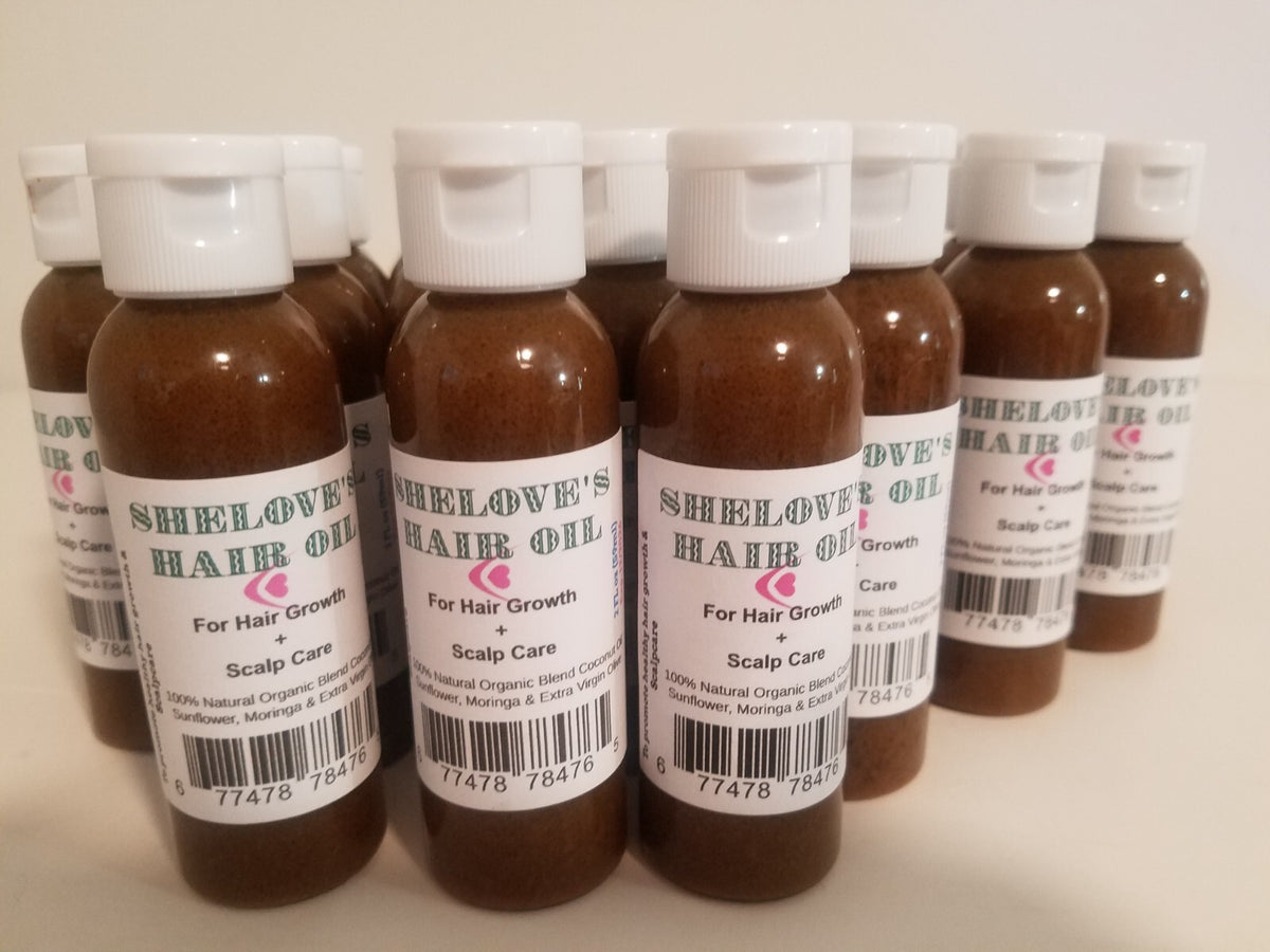 Organic Hair Oil for Growth & Hair Loss Prevention - 59ml