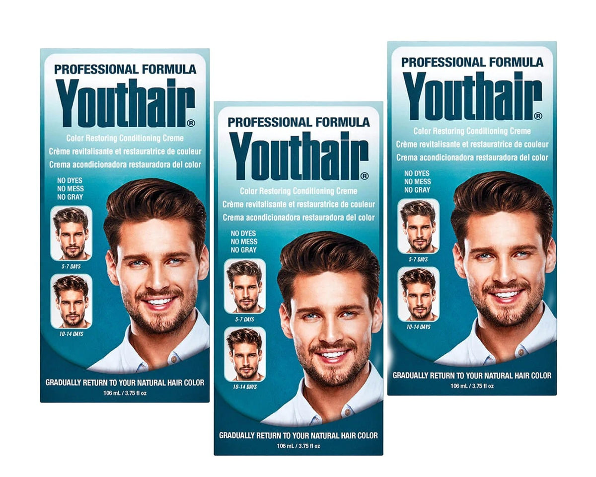 Youthair Color Restoring Creme 3.75oz - 3 Pack Bundle