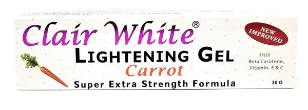 Brightening Carrot Gel for Skin - Reduces Dark Spots & Freckles 1 oz