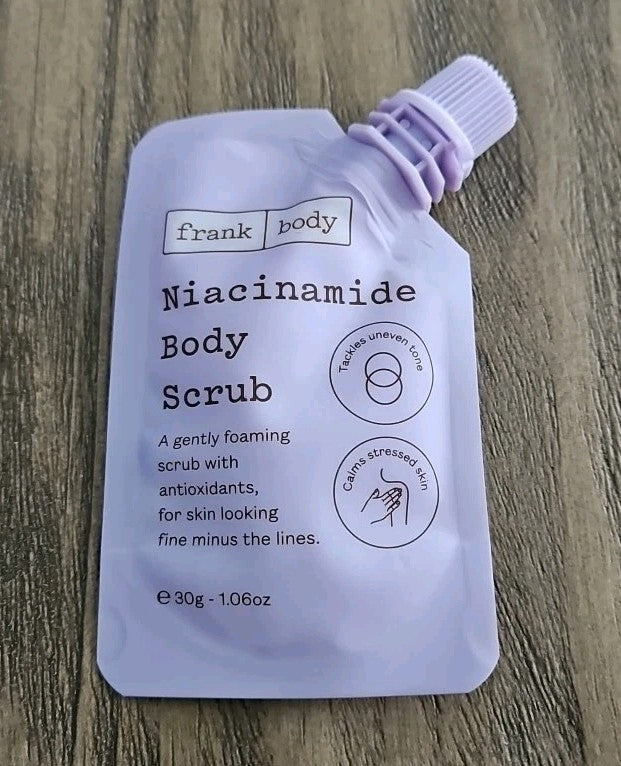 2X Frank Body Niacinamide Scrub 1.06oz Each