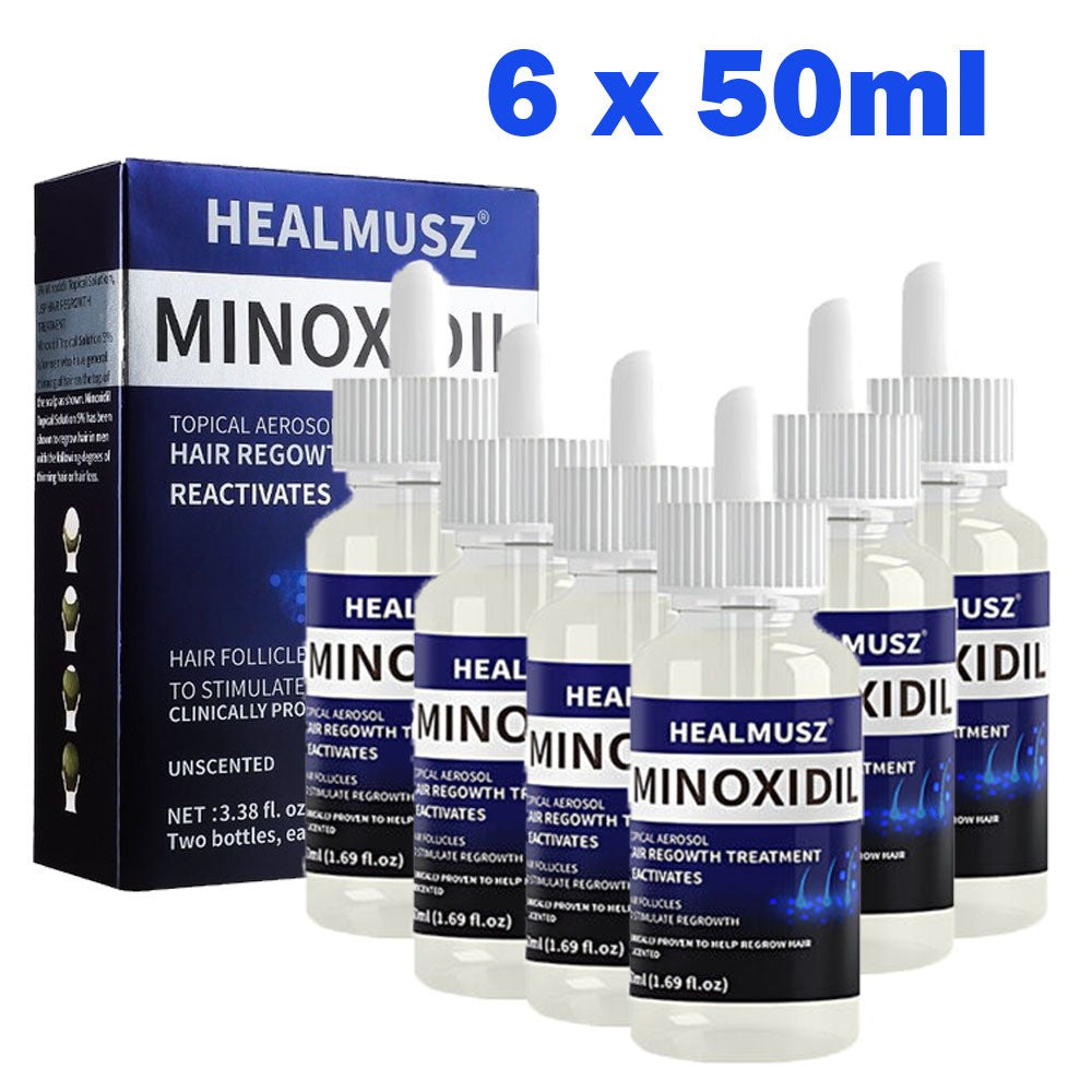 Minoxidil 5% Hair Regrowth Solution for Men - Topical Treatment