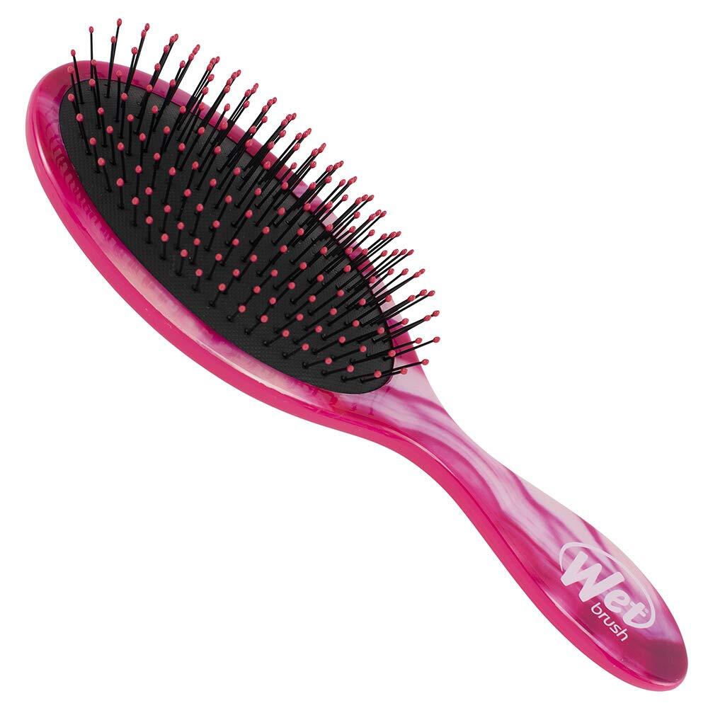 Wet Brush Detangler and Paddle Hair Brush - Gemstone Collection