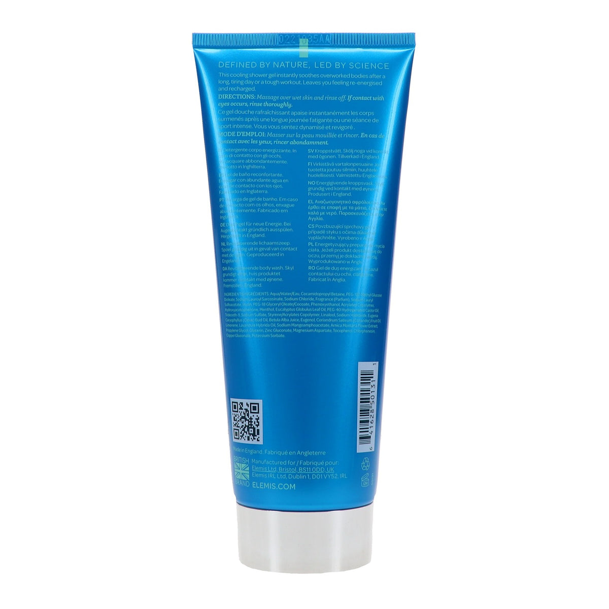 ELEMIS Cool-Down Body Wash 6.8 oz Refreshing Shower Gel for Skin Revitalization