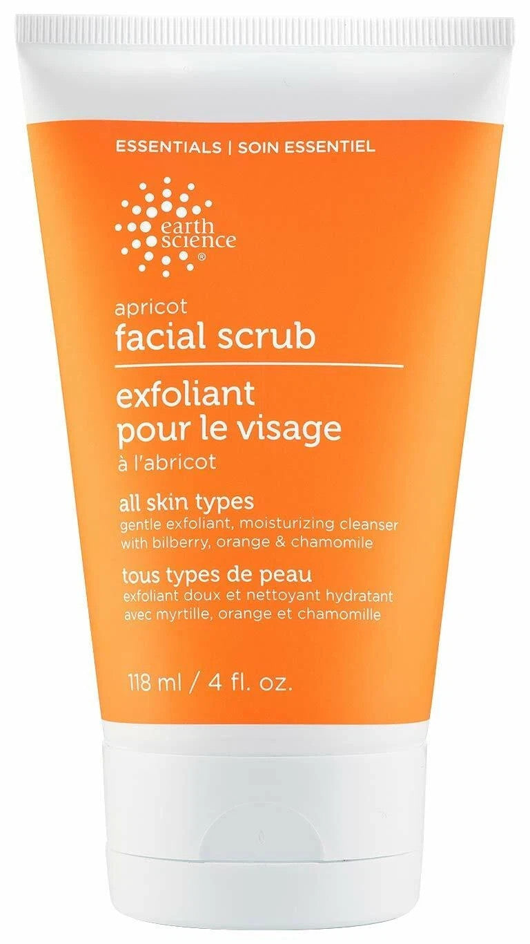 Earth Science Apricot Facial Scrub 4 fl. oz Each (Pack of 3)