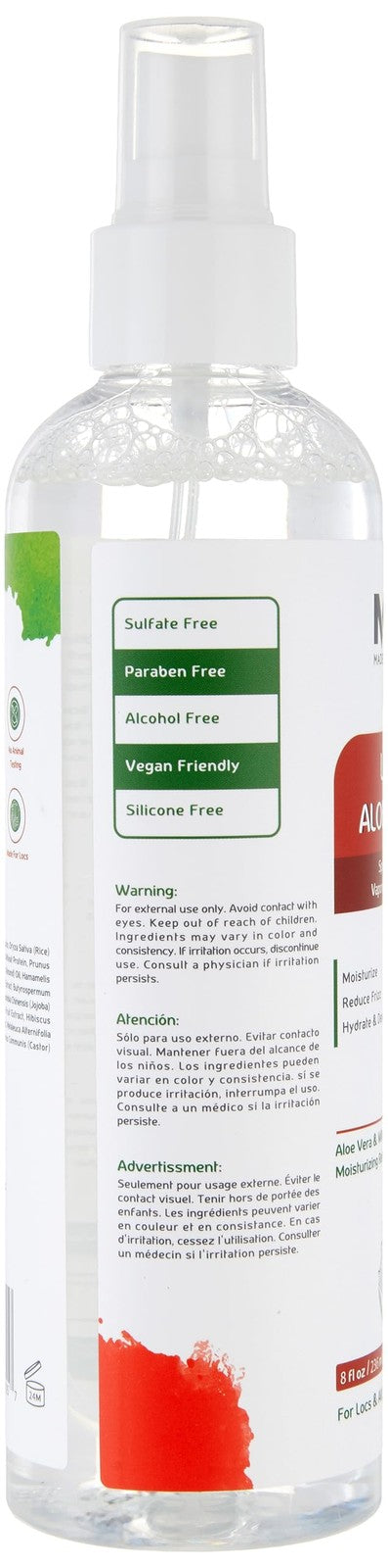 Made For Locs Aloe Vera Refresher Spray - 8 oz 2 Pack for Daily Moisturizing & Scalp Care