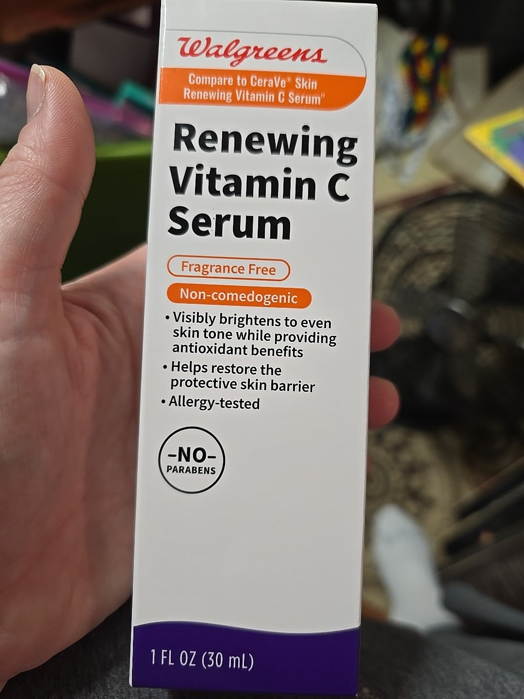 Vitamin C Serum Fragrance-Free 1 Fl Oz - Skin Brightening Face Serum
