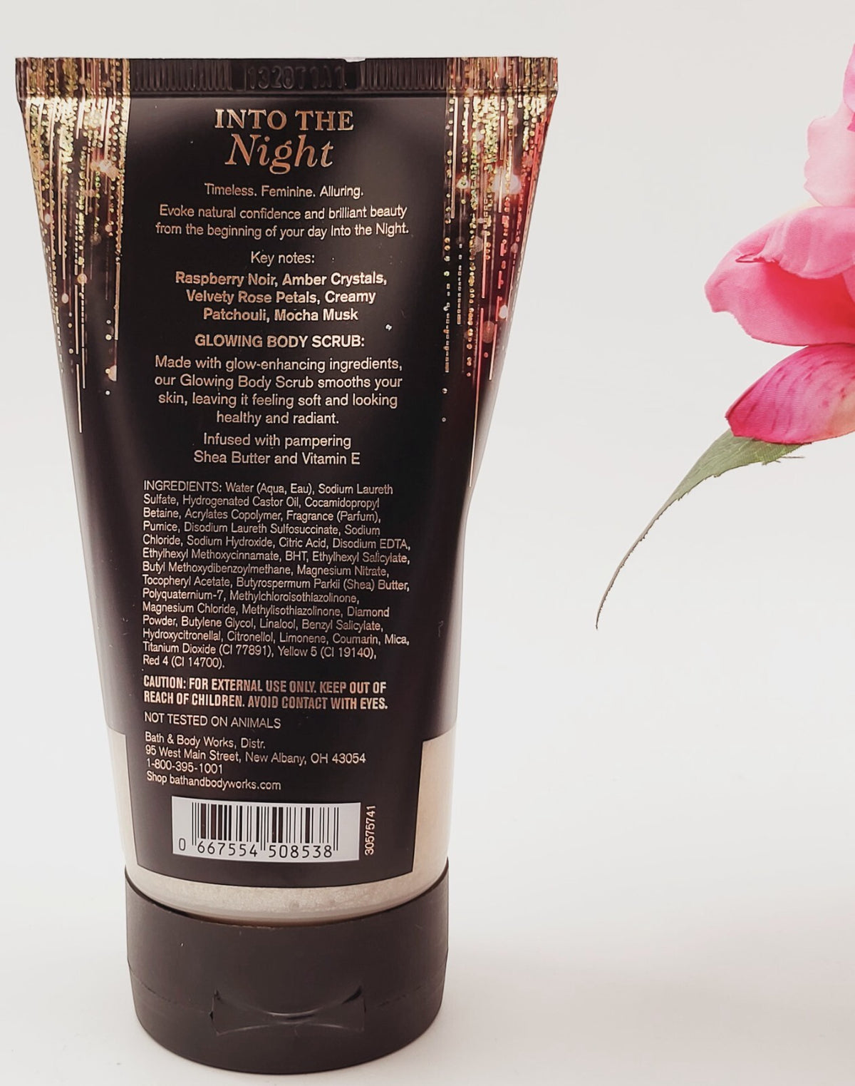 Bath & Body Works INTO THE NIGHT Glowing Scrub Wash 8 oz
