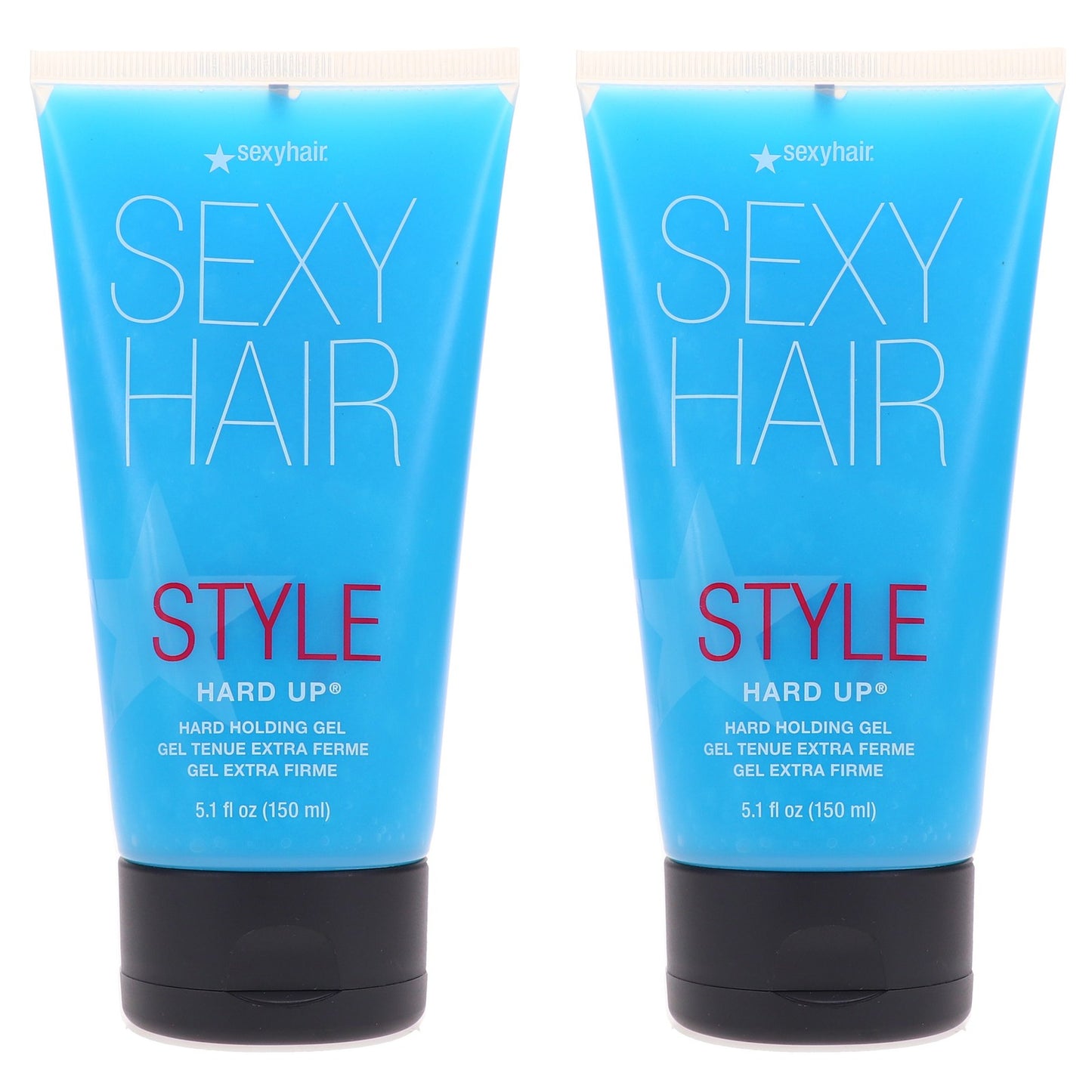 Hard Holding Hair Gel 5.1 oz - Strong Fix & Shine for Styling