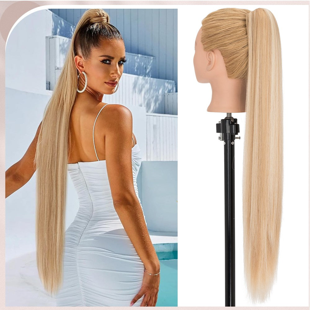 Long 30-Inch Clip-In Hair Extensions - Natural Look & Volume, Multiple Variants