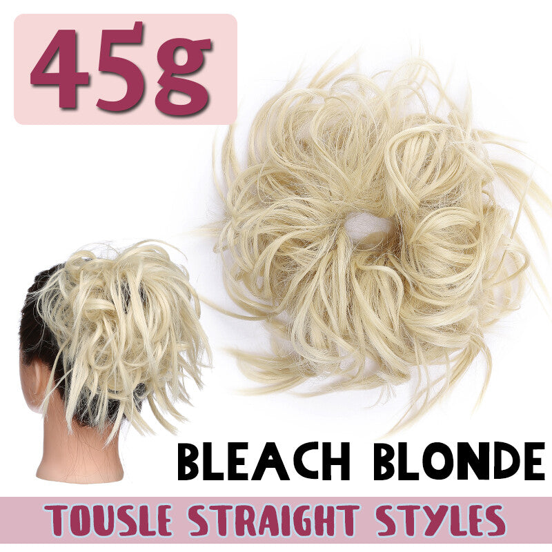 Thick Large Messy Bun Hair Piece Scrunchie Updo Wrap Hair Extensions