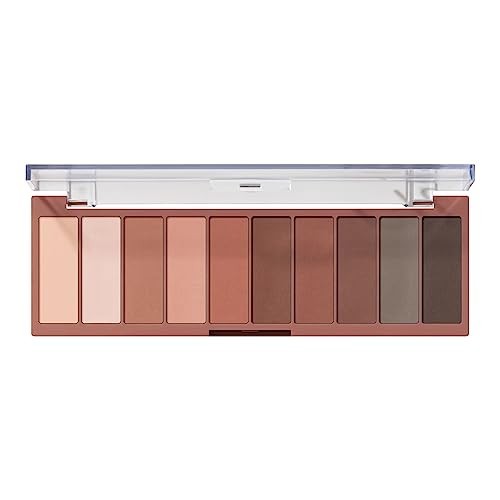 10-Color Nude Matte Eyeshadow Palette - Vegan Cruelty-Free Makeup