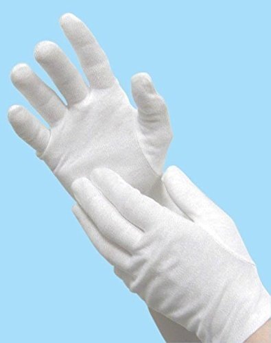 Cara 84 100% Dermatological Cotton Gloves Fits Either Hands XL Sizes