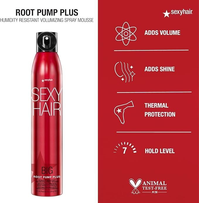 Volumizing Root Lift Spray Mousse – 1.6 oz Travel Size