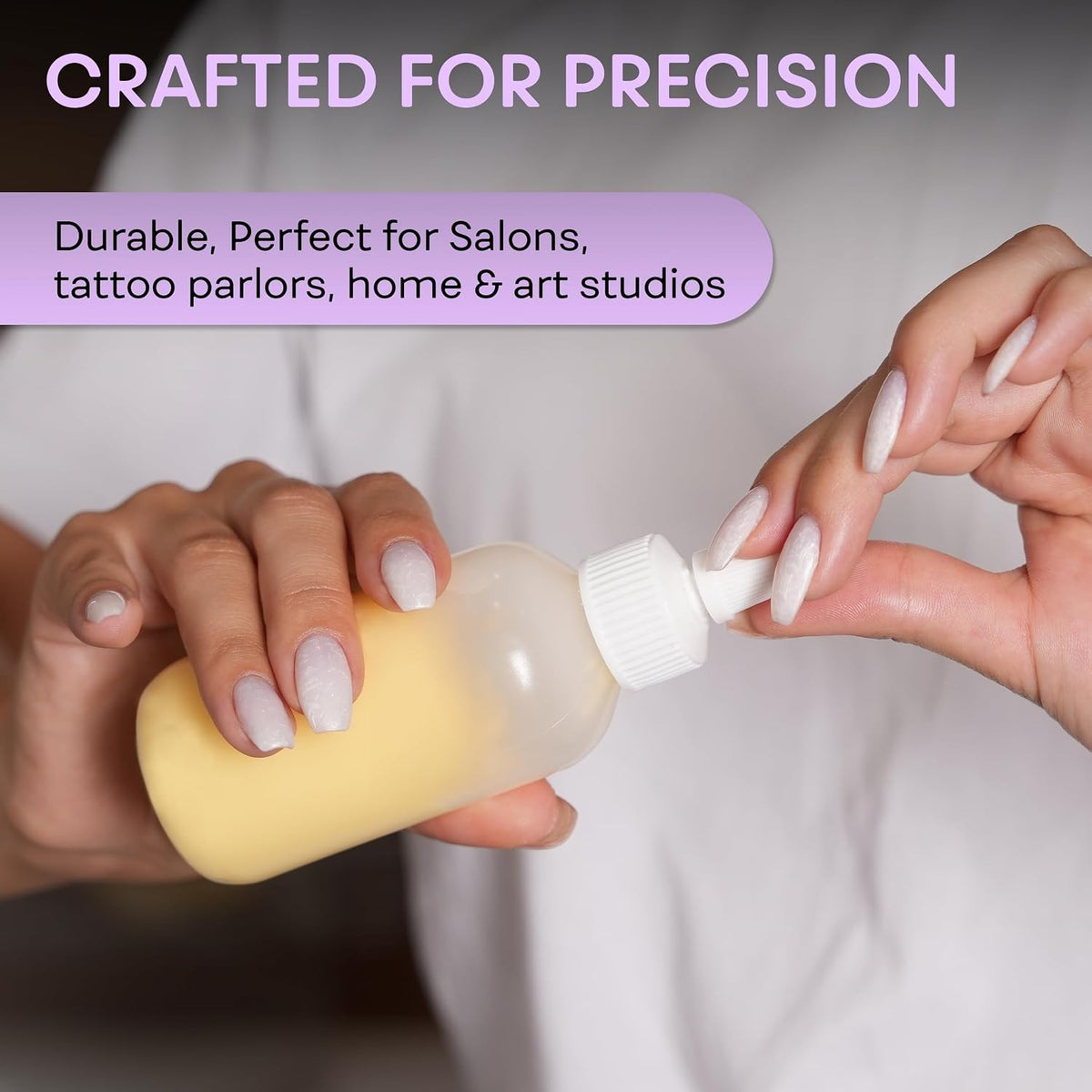 4oz Refillable Twist Applicator Bottle for Hair Coloring & Liquids