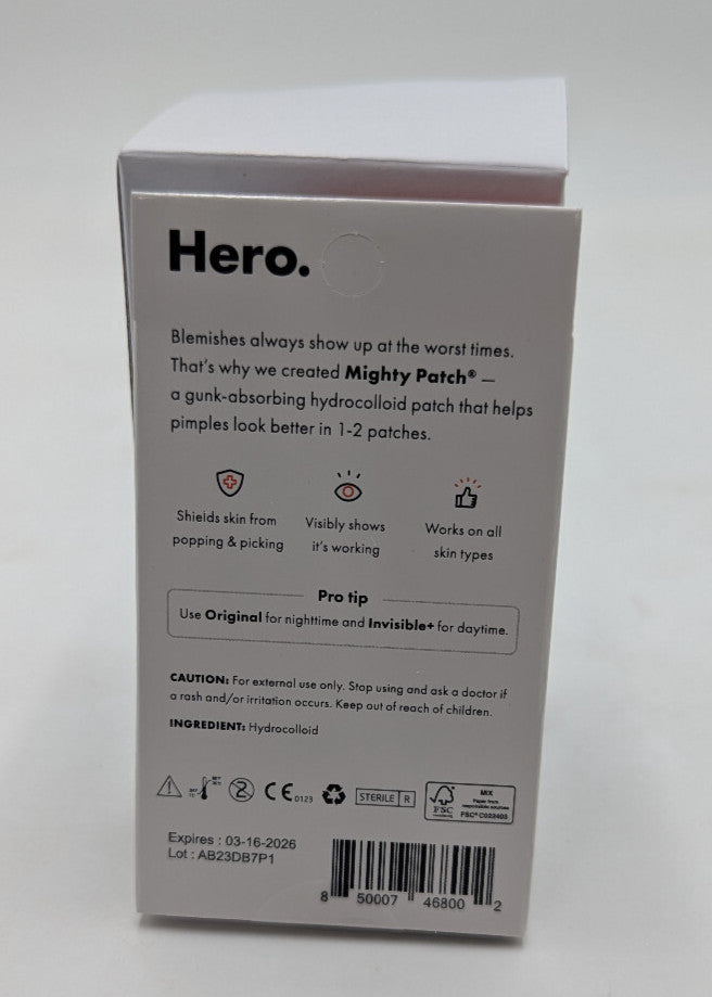 6-Packs Acne Patches Duo with Absorption & Healing - Clear & Invisible