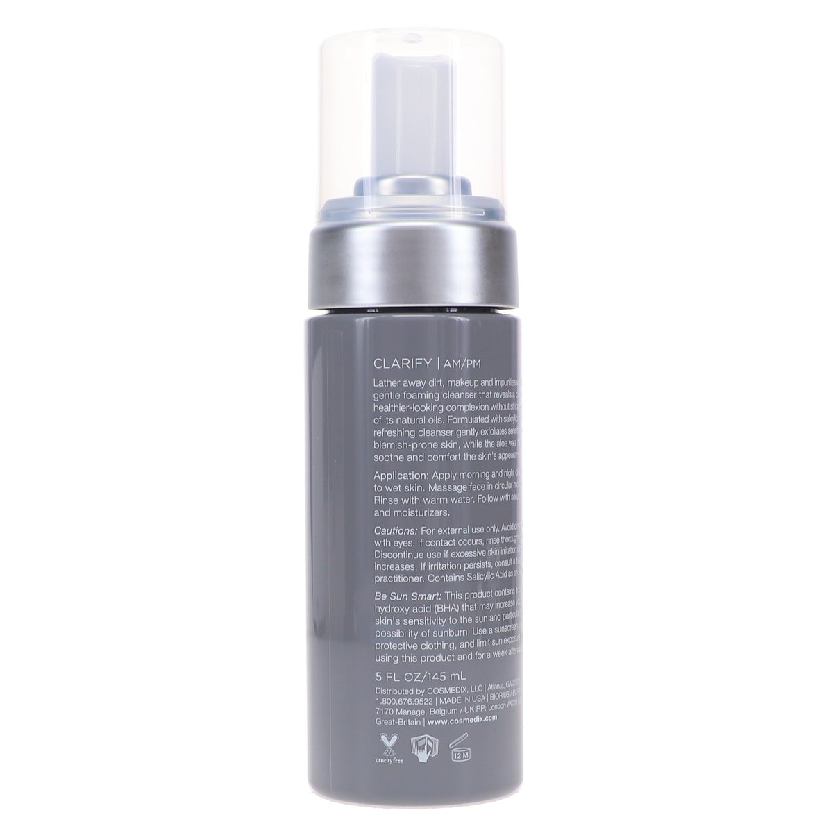 Salicylic Acid Foaming Cleanser for Sensitive Skin - 5 oz