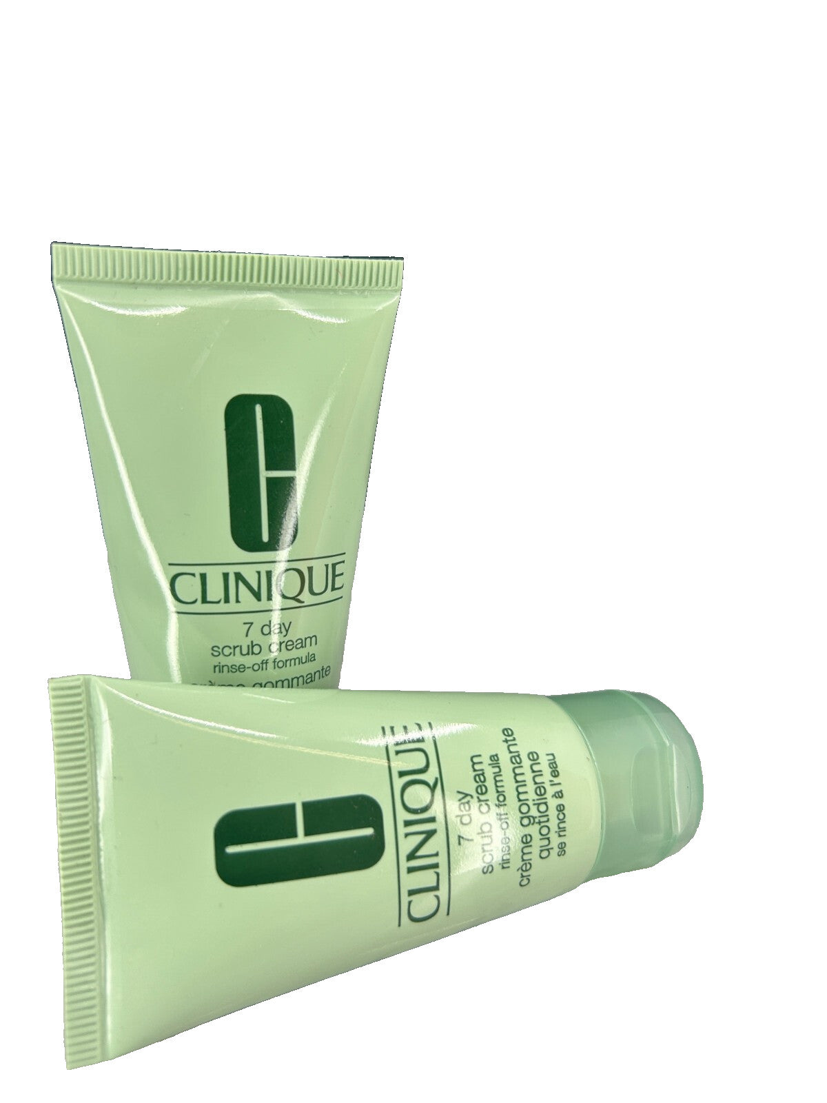 Clinique 7 Day Scrub Cream Rinse-Off Formula 1oz x - (LOT 2) NEW