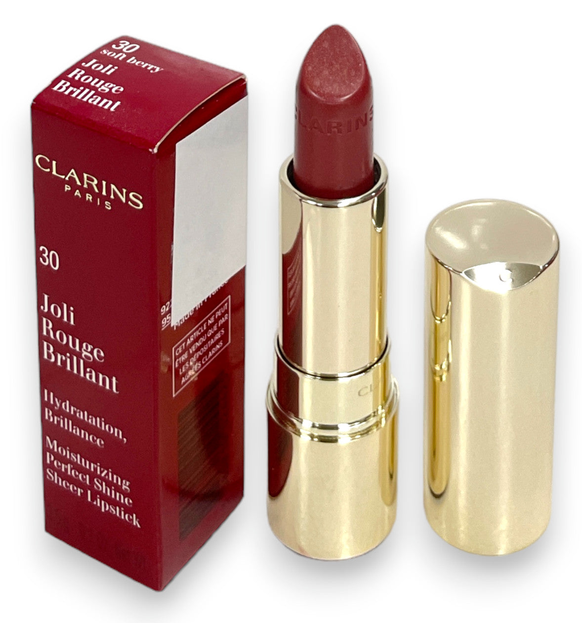 Moisturizing Sheer Lipstick with Perfect Shine - Clarins Joli Rouge Brillant 3.5g